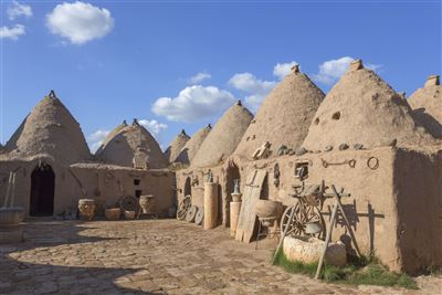 Traditionelle Häuser, Harran City, Türkei